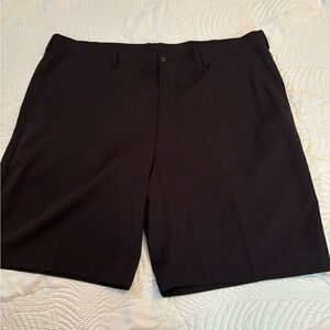 PGA Tour Men's Black Flat Front Shorts Size 42